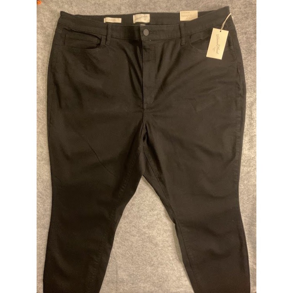 NWT Universal Thread High-Rise Skinny Jeans Black Denim Pants Size 20W